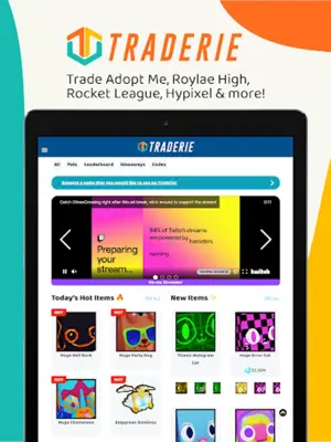 Traderie android App screenshot 0