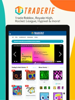 Traderie android App screenshot 1