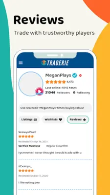 Traderie android App screenshot 5